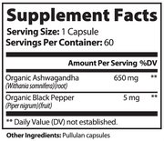 Calmher -Ashwagandha with Black Pepper - Women Stress & cortisol level support